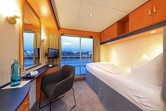 MS Sans Souci - Plantours Flusskreuzfahrten - Kategorie 5, Einzel außen, französischer Balkon (SK05)