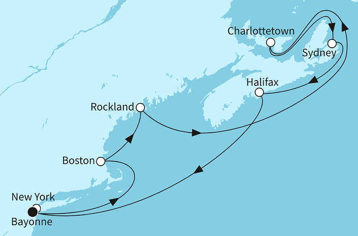 Impression zu Sommer 2027 - Mein Schiff 1 - Neuengland und Kanada
