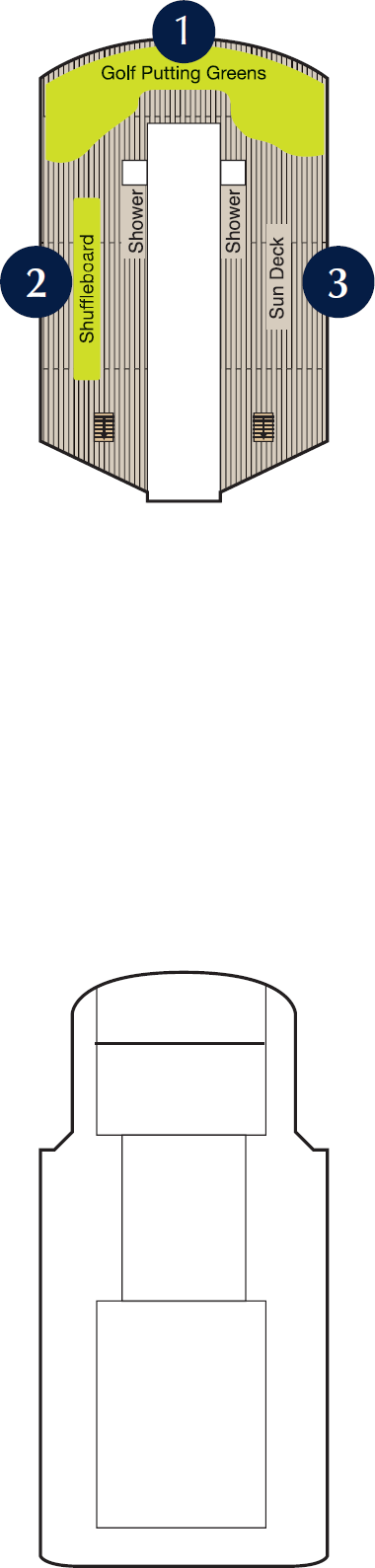 MS Regatta - Oceania Cruises - Deck 11 (Deck 11)