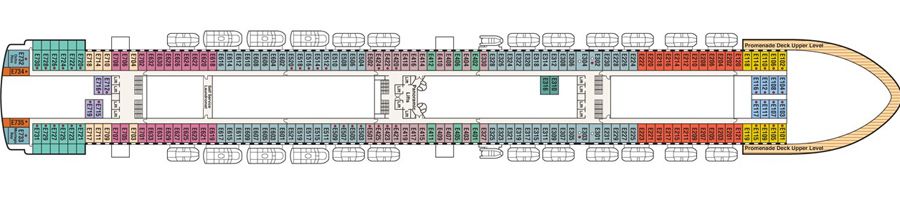 Emerald Princess - Princess Cruises - DECK 8 - EMERALD