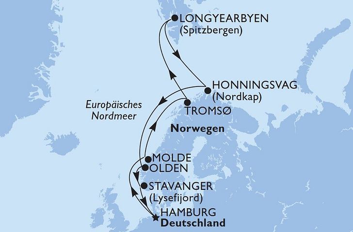 Impression zu MSC Cruises Catch of the Week - MSC Preziosa - Zauber des Nordens - Rundreise