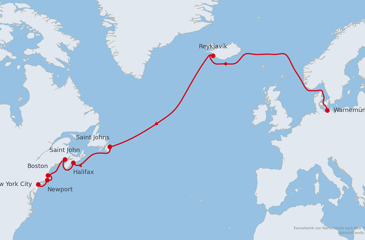 Impression zu AIDA extra Frühbucher-Rabatt - Transatlantik von Warnemünde nach New York