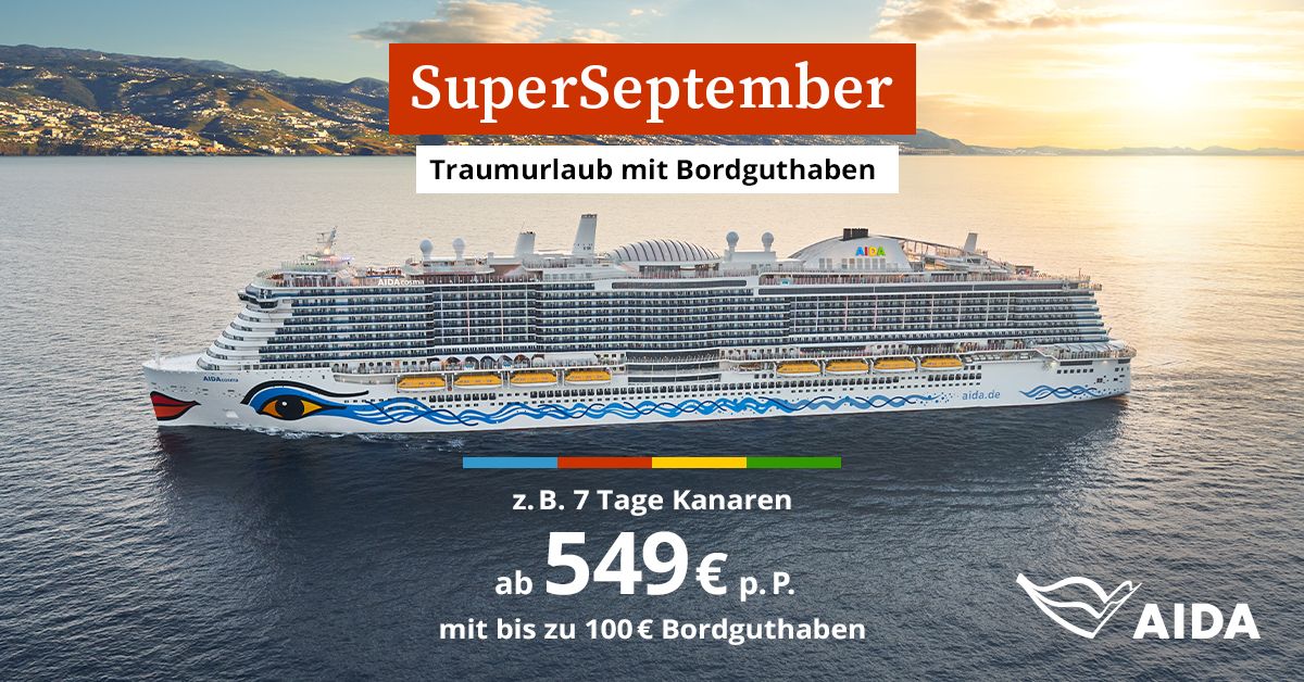 AIDA SuperSeptember Impressionsbild