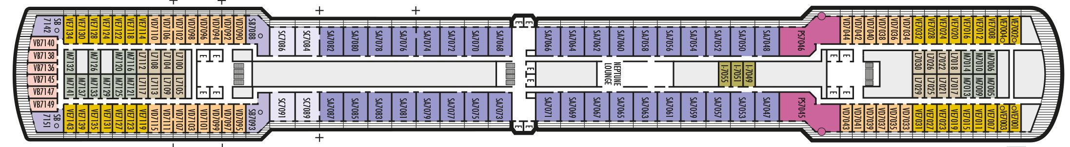 WESTERDAM - Ohne Reederei - ROTTERDAM DECK | WESTERDAM