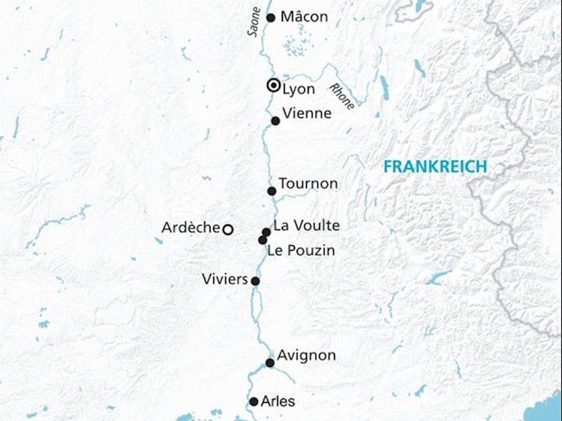 Rhone und Saone Hautnah