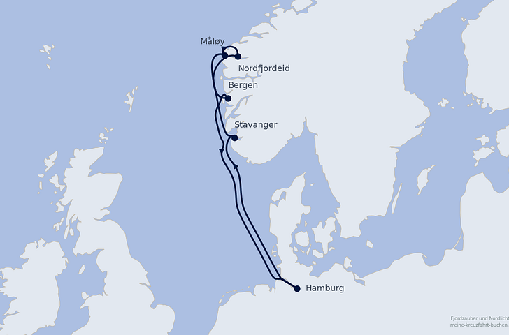 Impression zu MSC Cruises Catch of the Week - MSC Preziosa - Fjordzauber und Nordlichter
