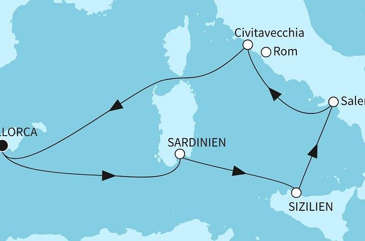 Impression zu Mein Schiff Einzelkabinen Special - Mein Schiff 7 - Mittelmeer