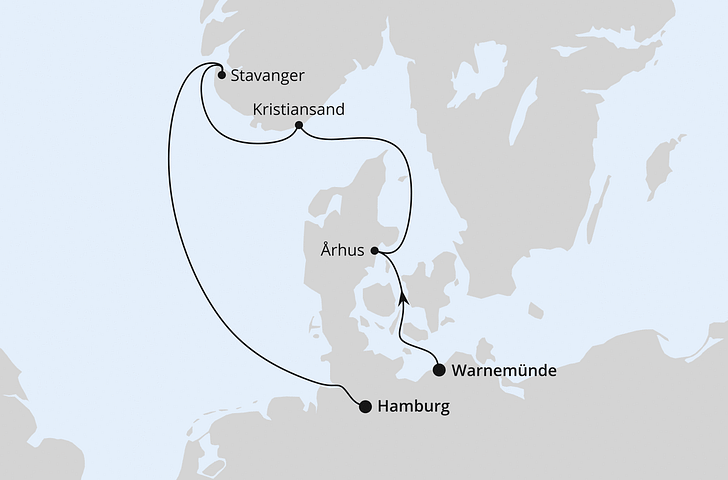 Impressionn zu AIDA Winter 2025/26 - AIDAdiva - Kurzreise nach Norwegen