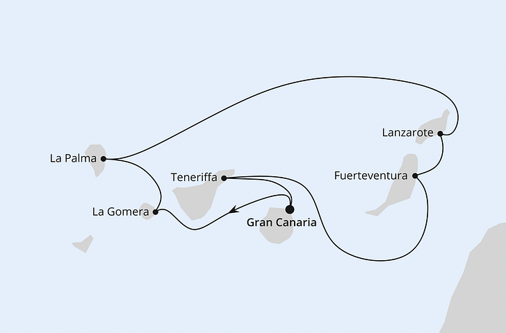 Impression zu AIDA Frühlingsstart - AIDAcosma oder AIDAluna - Kanaren