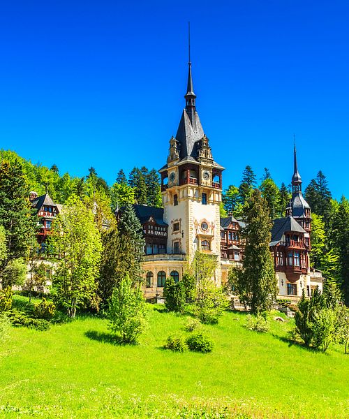 Burg Peles Siebenbürgen Rumänien