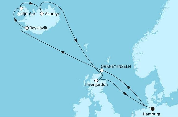 Impression zu Angebot der Woche - Mein Schiff 2 - Islands Naturwunder