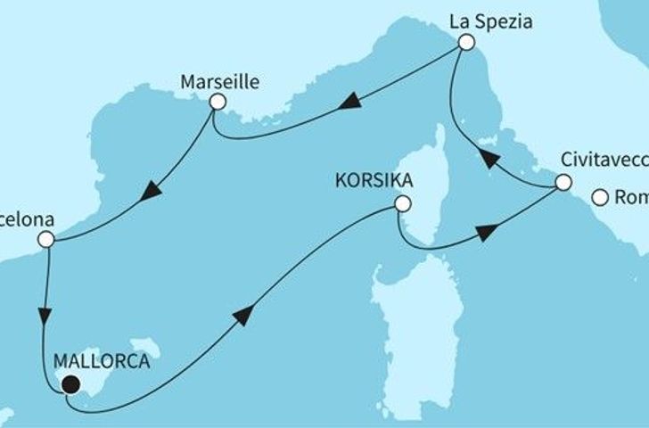 Impression zu Angebot der Woche - Mein Schiff Flow - Höhepunkte des westlichen Mittelmeeres
