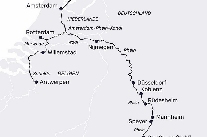 Impressionn zu Plantours Flusskreuzfahrten - Lady Diletta - Quer durch Westeuropa