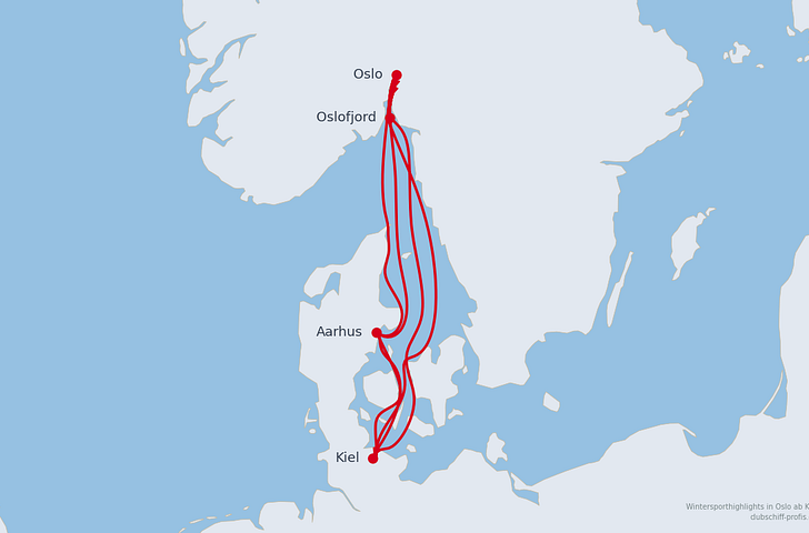 Impression zu AIDA Winter 2027/2028 - AIDAperla - Wintersport-Highlights in Oslo
