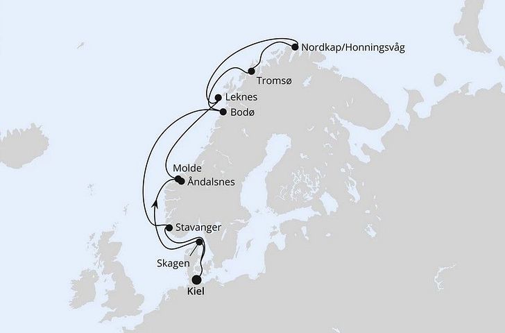 Impression zu Sommer 2026 Besttarif - Norwegen mit Lofoten