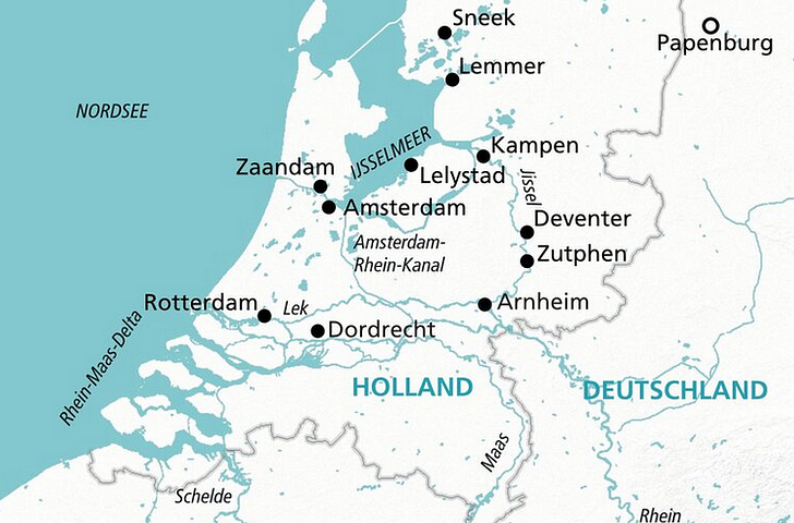 Impression zu Phoenix Tulpenbluete - MS Rhein Prinzessin - Holland-Ostfriesen-Flair