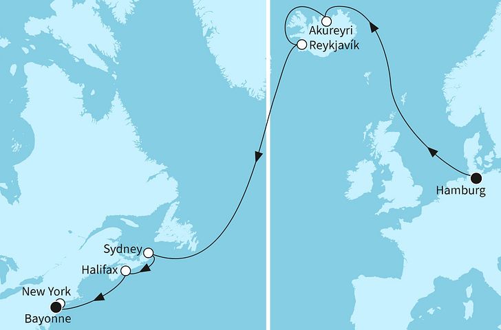 Impression zu Sommer 2026 - Mein Schiff 1 - Transatlantikreise USA