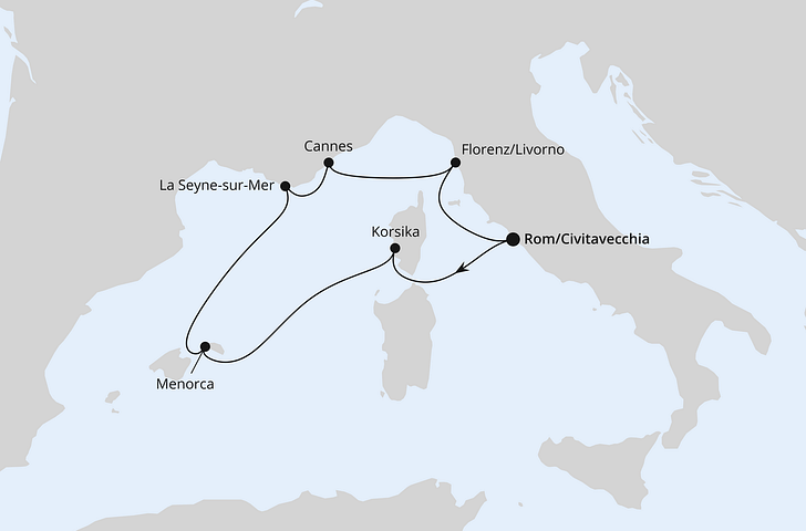 Impression zu AIDA Winter 2027/2028 - AIDAstella - Mediterrane Schätze