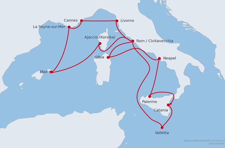 Impression zu AIDA Winter 2027/2028 - AIDAstella - Italien & Mittelmeerinseln