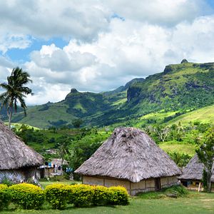 Papua Neuguinea bemaltes Gesicht