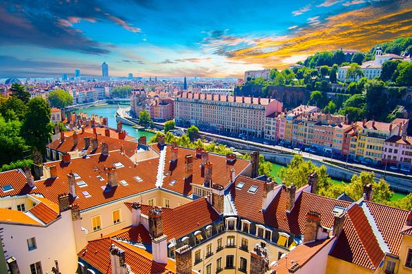 Lyon in Frankreich