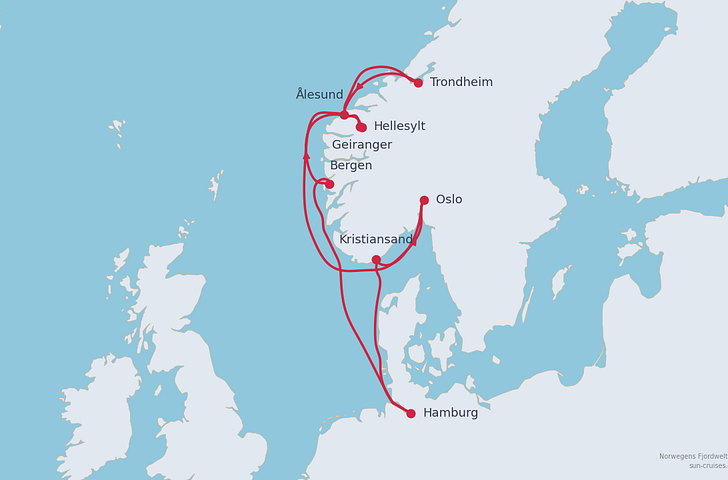 Impression zu Sommerferien 2027 - Norwegens Fjordwelten