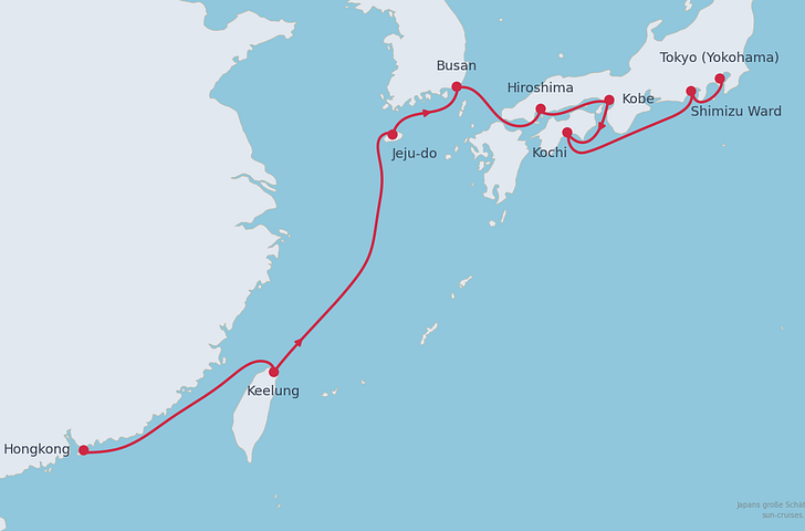 Impression zu Winter 2027/28 - Mein Schiff 6 - Japans große Schätze