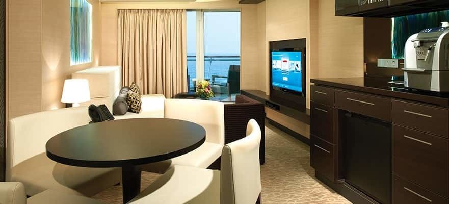 Norwegian Breakaway - Norwegian Cruise Line - The Haven Penthouse  mit Hauptschlafzimmer und großem Balkon, Heck (H7)