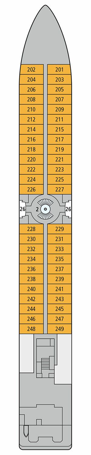 A-ROSA MIA - A-ROSA - Deck 2 (Deck 2)