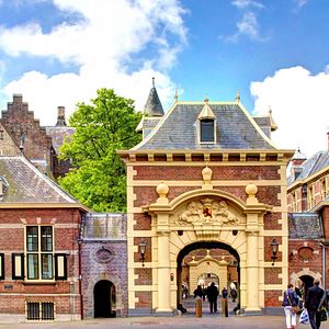 Den Haag: Eingang vom Binnenhof