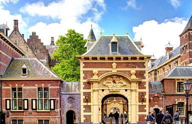 Den Haag: Eingang vom Binnenhof