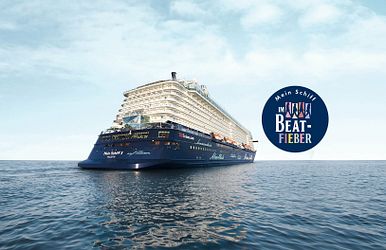 <i> mein schiff <sup>®</sup> </i> im beat-fieber