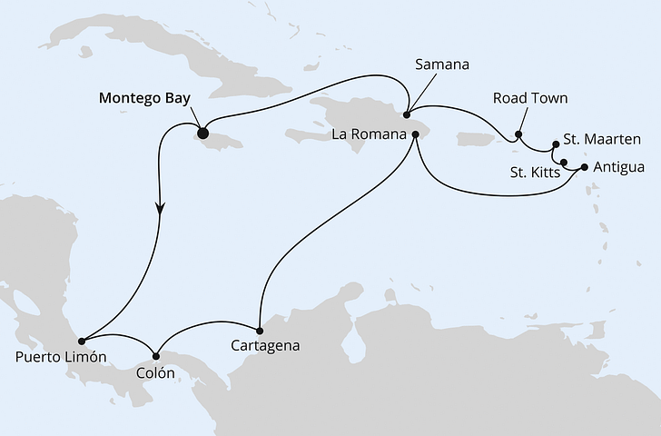 Impression zu AIDA Karibik All Inclusive Winter 2025/26 - Karibik & Mittelamerika