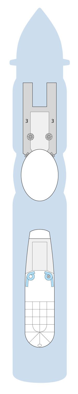 AIDAprima - AIDA Cruises - Deck 17 (Deck 17)