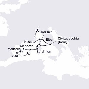 Ajaccio Korsika Frankreich