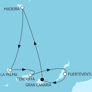 Menschen Gruppe an Deck Reling Mein Schiff Sommer Sonne