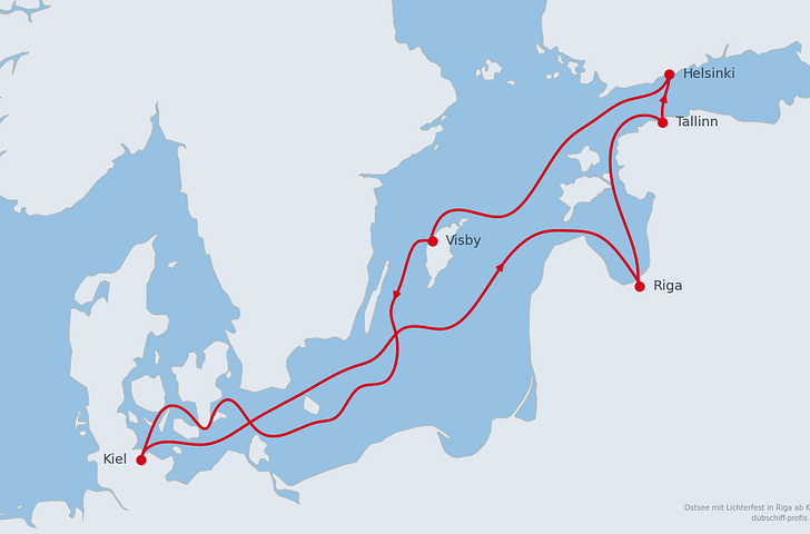 Impression zu AIDA Winter 2027/2028 - AIDAperla - Ostsee mit Lichterfest in Riga