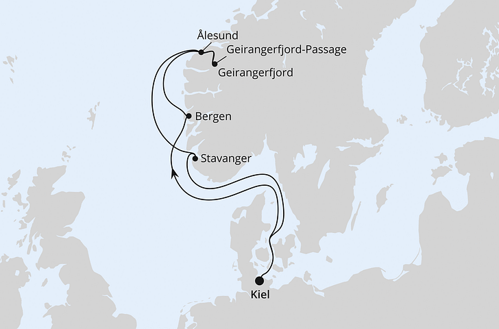 Impression zu Herbstferien 2026 - Norwegen & Skandinavische Highlights