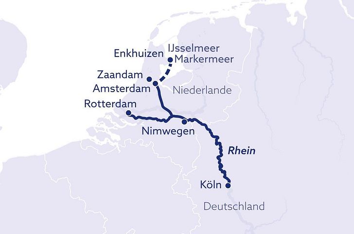 Impression zu nicko cruises - MS RHEIN MELODIE - Ein Tulpenmeer für die Sinne