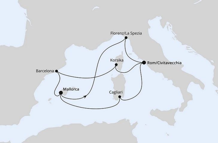 Impression zu Sommer 2027 - AIDAcosma - Spanien, Frankreich & Italien