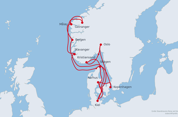 Impression zu AIDA ab Kiel Sommer 2027 - AIDAnova - Große Skandinavien-Reise