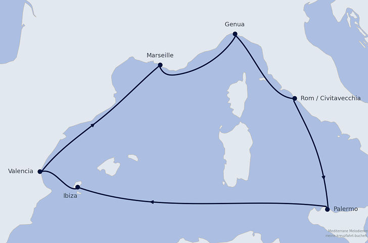 Impression zu Sommer 2027 - MSC Musica - Mediterrane Melodienreise