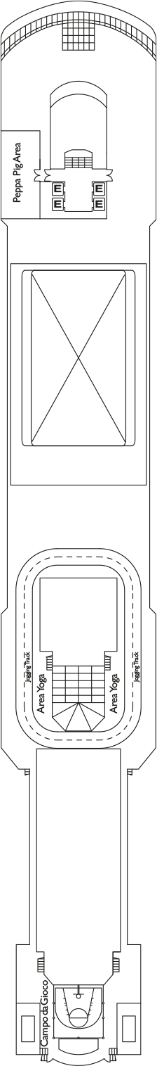 Costa Deliziosa - Costa Kreuzfahrten - Deck 11 (Fuxia)