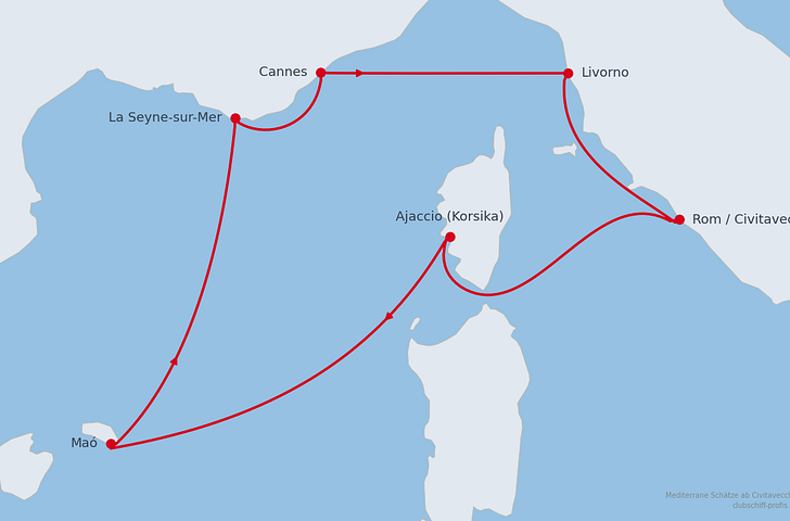 Impression zu AIDA Winter 2027/2028 - AIDAstella - Mediterrane Schätze