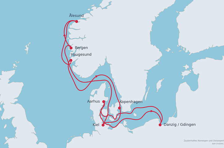 Impression zu Mein Schiff InTUItion Suiten- Mein Schiff Flow - Zauberhaftes Norwegen und Ostseeperlen