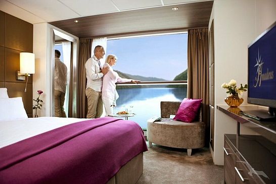 MS A-Silver - Phoenix Flusskreuzfahrten - Zweibett außen (absenkb. Panoramafenster) Mozart-Deck (D)