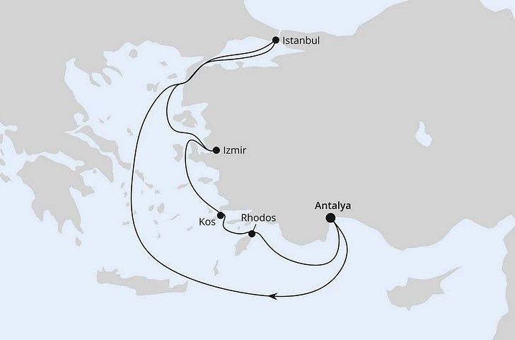 Impression zu Sommer 2027 - AIDAstella - Östliches Mittelmeer mit Istanbul