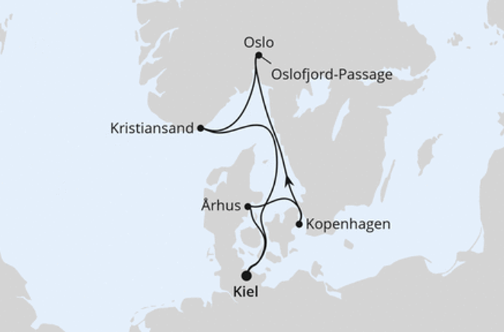 Impression zu Neue AIDAprima Winterreisen - Norwegen & Dänemark