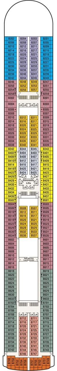 Caribbean Princess - Princess Cruises - Deck 11 (Baja)