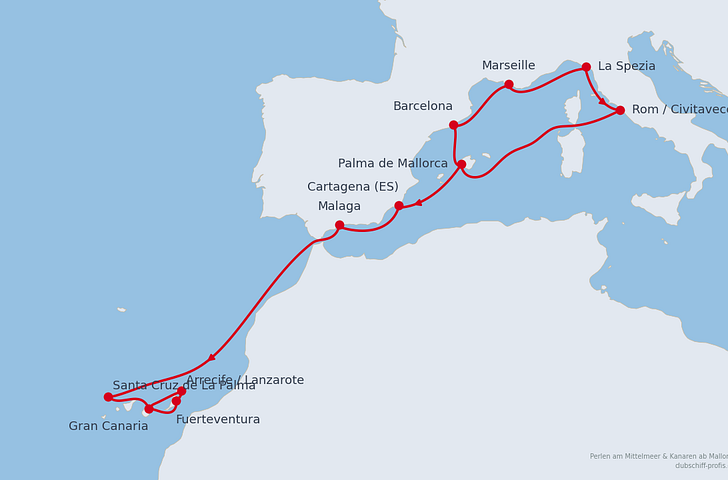 Impression zu AIDA Angebot der Woche - AIDAcosma - Perlen am Mittelmeer & Kanaren